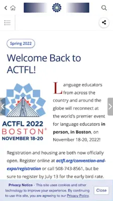 actfl android App screenshot 0